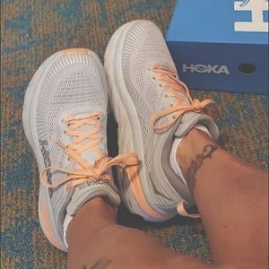 The most cushioned shoe in the HOKA road-shoe lineup